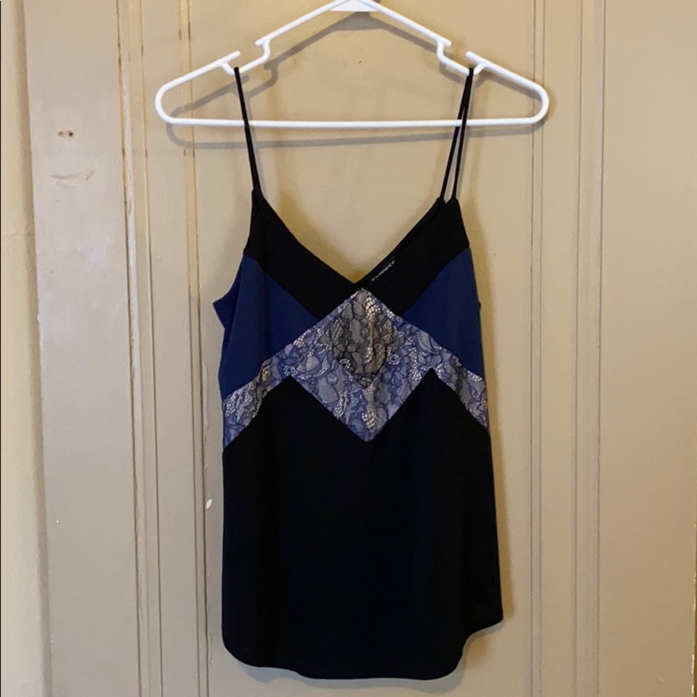 Navy & Black Express Dressy Tank